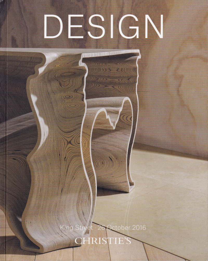 Каталог аукциона Christie's, Лондон, Дизайн от 26 октября 2016 года