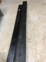 Нож jcb двусторонний под болты HB500 - 2 фаски/9 отверстий (2450х20х210) 990/69901