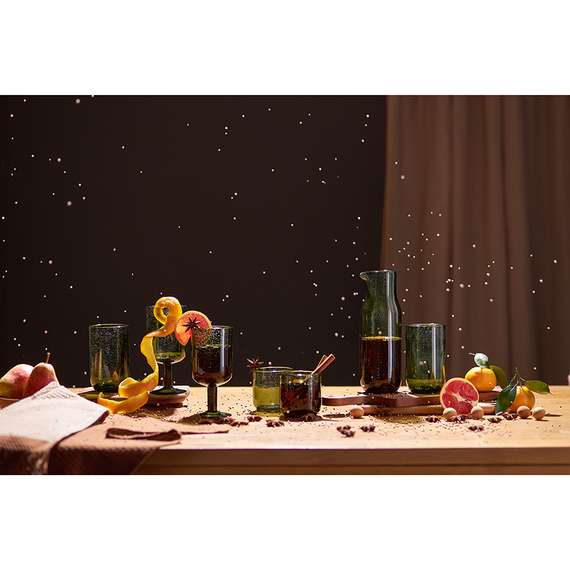 Набор стаканов flowi, 310 мл, зеленые, 2 шт.