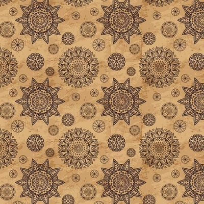 Бумага упаковочная 50х70 см «Орнамент» (1 лист)