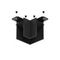 Угловой соединитель для шинопровода Denkirs Smart Base TR2102-BK