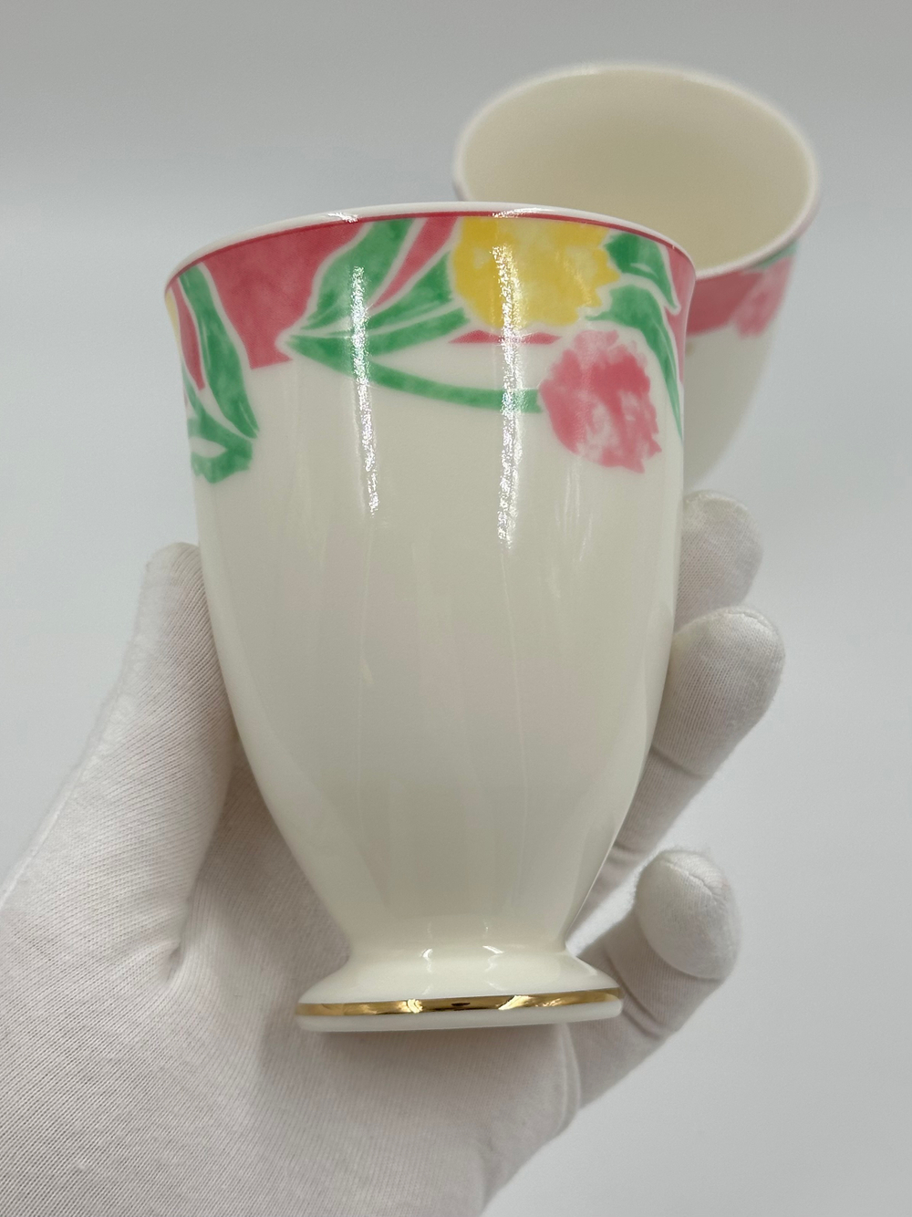 Стакан с розовой каймой Givenchy by Yamaka