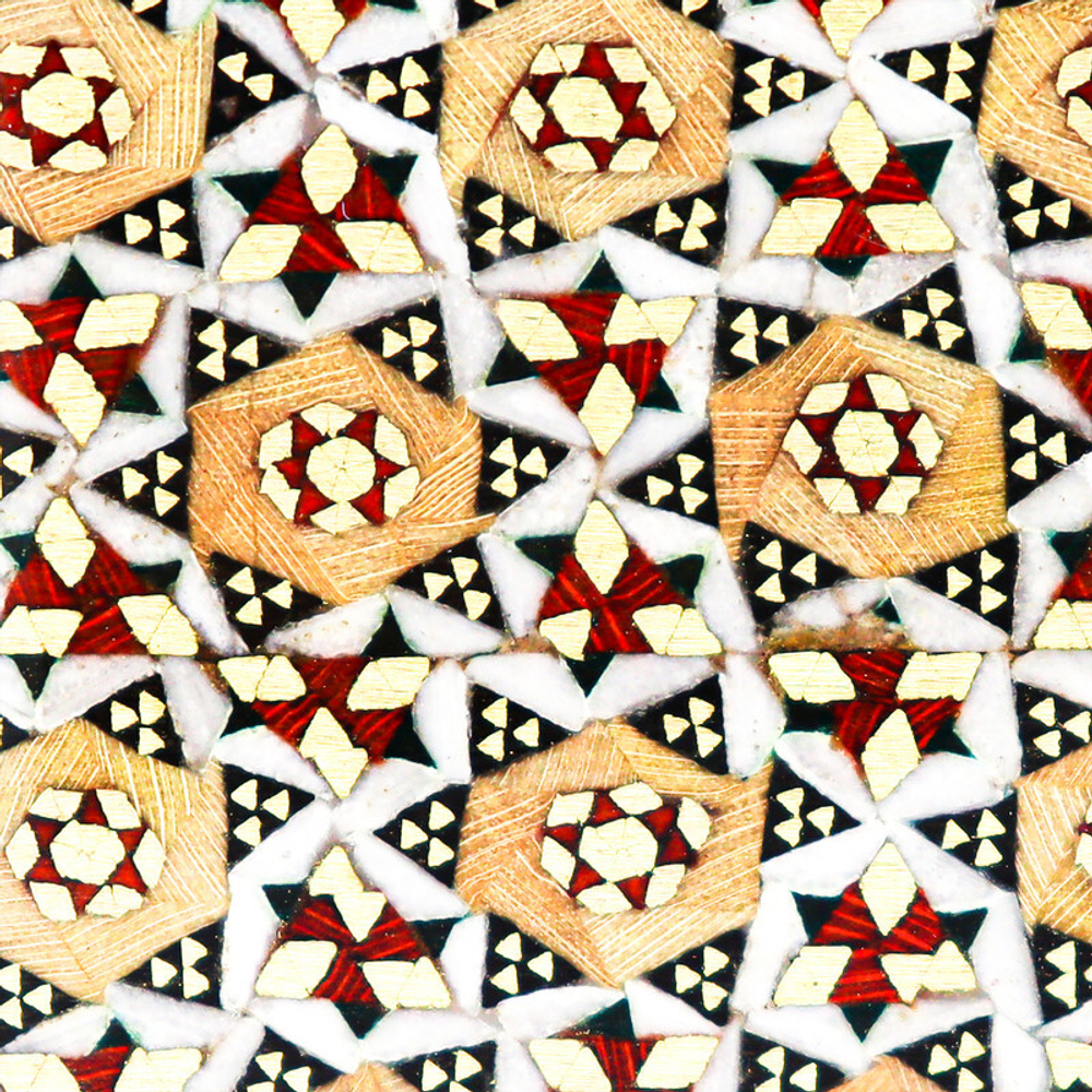 Шкатулка Хатам Кари 13 (khatam-kari) сувенир из Ирана в технике хатамкари