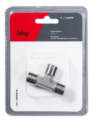Переходник Fubag T 1/4"FFF в блистере