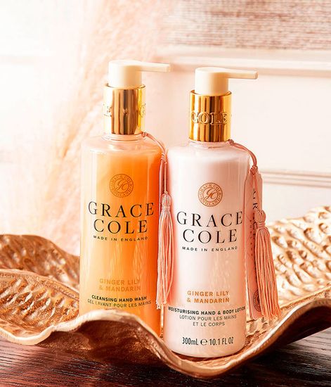 Имбирная лилия и мандарин мыло для рук, Grace Cole