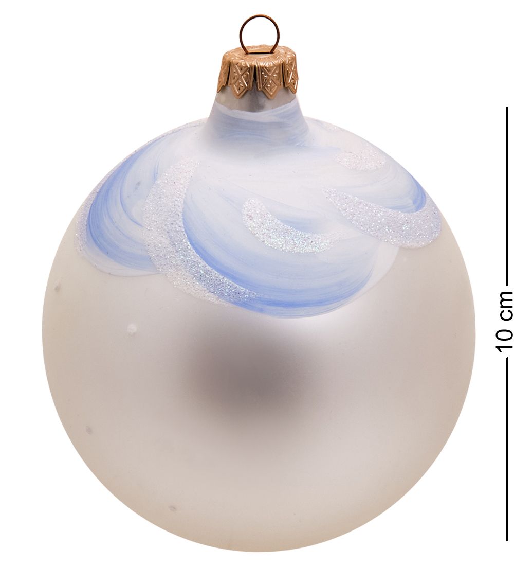 Элита НФШ-1475/1 Ел.украшение Шар «Ангел на качелях» 100 мм