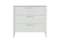 Комод Type 3 ящика ширина 90 см (белый)
