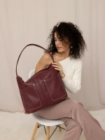 Сумка через плечо большая шоппер