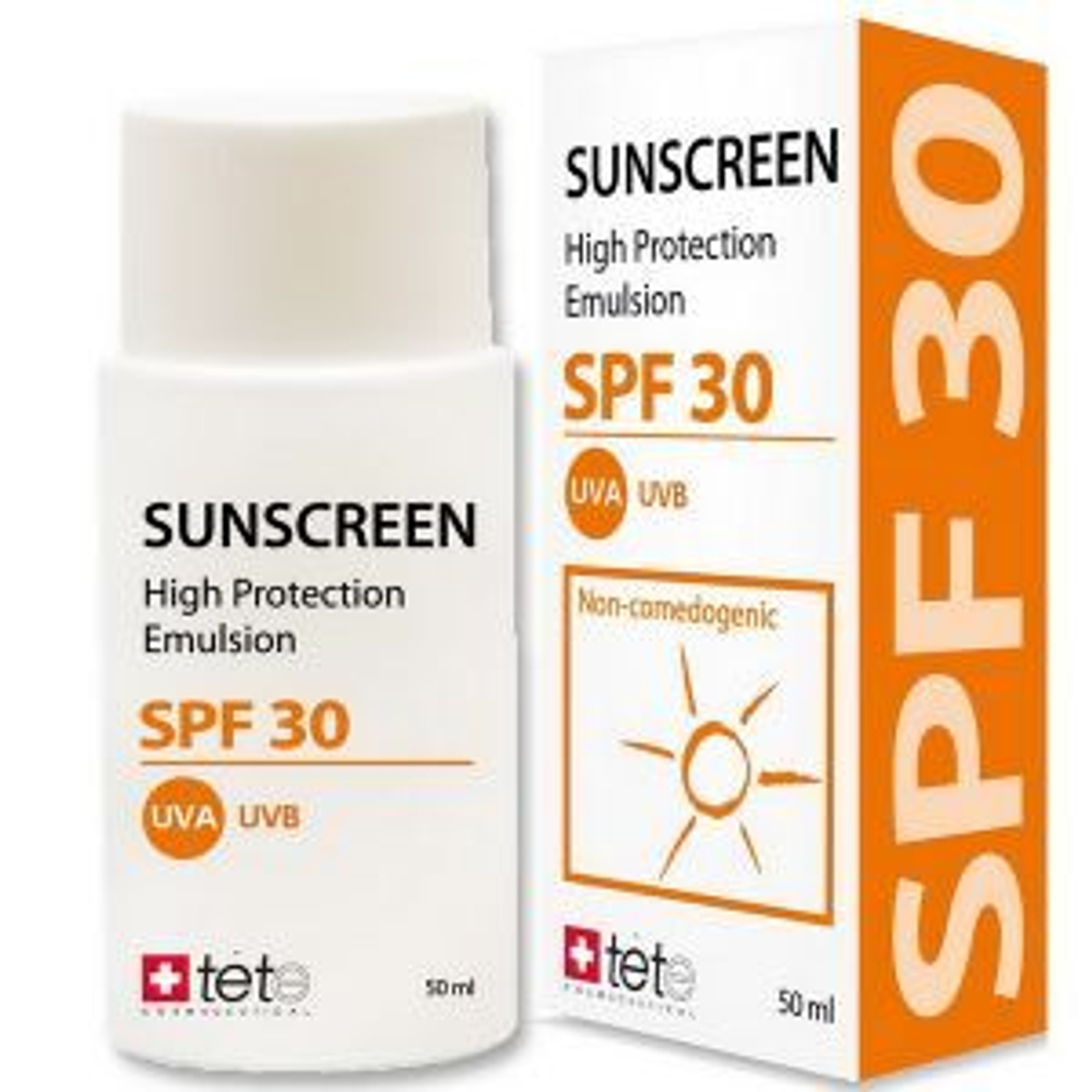 Солнцезащитный флюид SPF30 / TETe SUNSCREEN SPF30, 50 ml