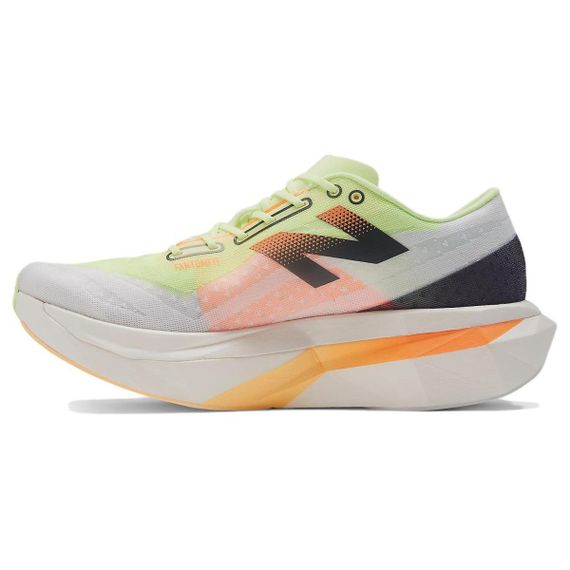 New Balance Elite v4 Беговые кроссовки Низкие Белый Желтый Розовый Мужские