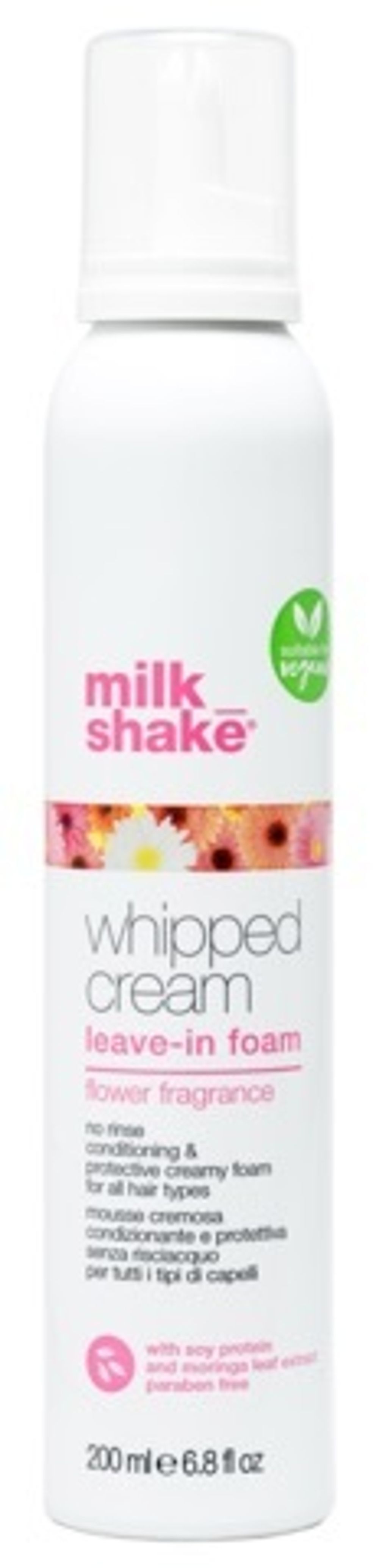 Milk Shake CONDITIONING WHIPPED CREAM FLOWER / Кондиционирующие крем-сливки для укладки с цветочным ароматом