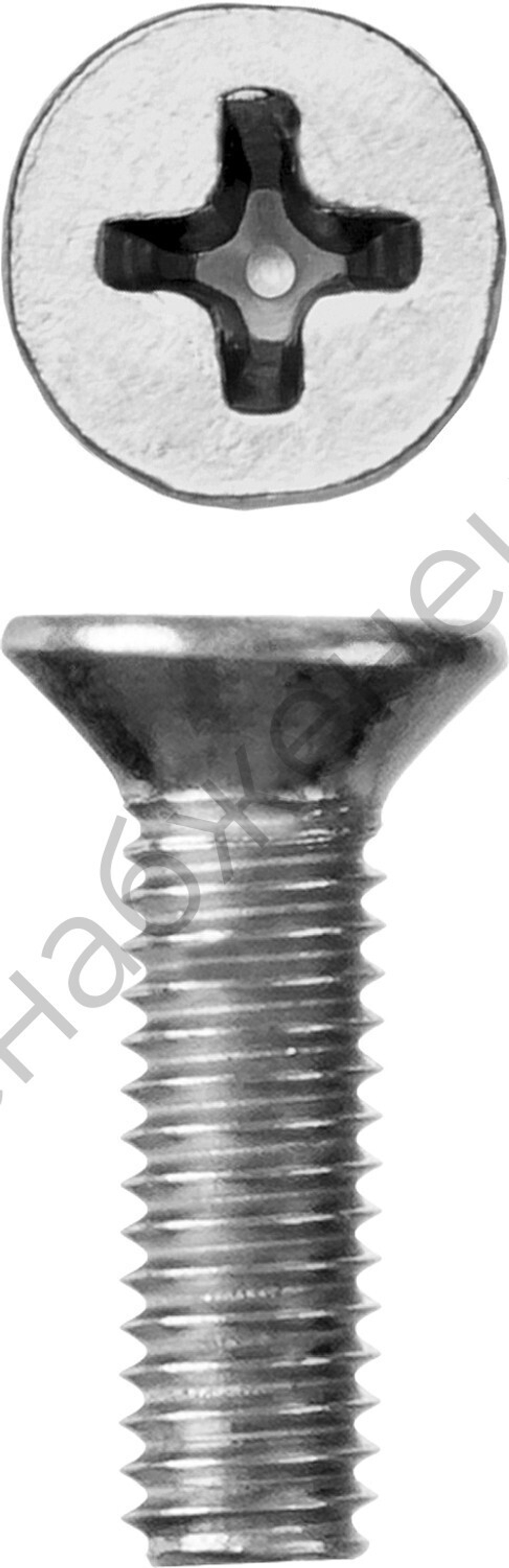 ЗУБР DIN 965 кл. пр. 4.8, M3 x 10 мм, винт с потайной головкой, цинк, 5 кг (303110-03-010)