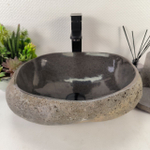 Раковина из речного камня RS-65192 40*36*15 0861