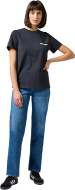 Джинсы Wrangler MOM STRAIGHT STRIDE синий