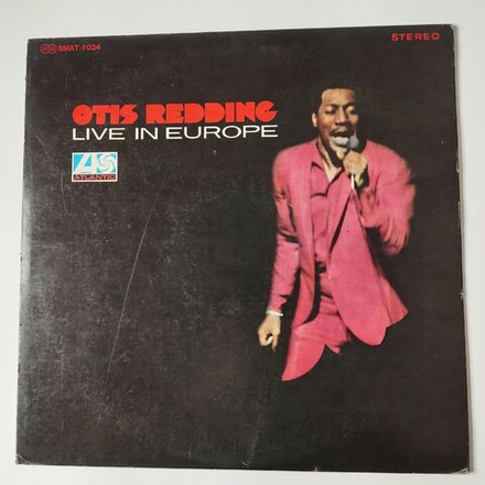 Винтажная виниловая пластинка LP Otis Redding Live In Europe (Japan 1968) (No Obi)