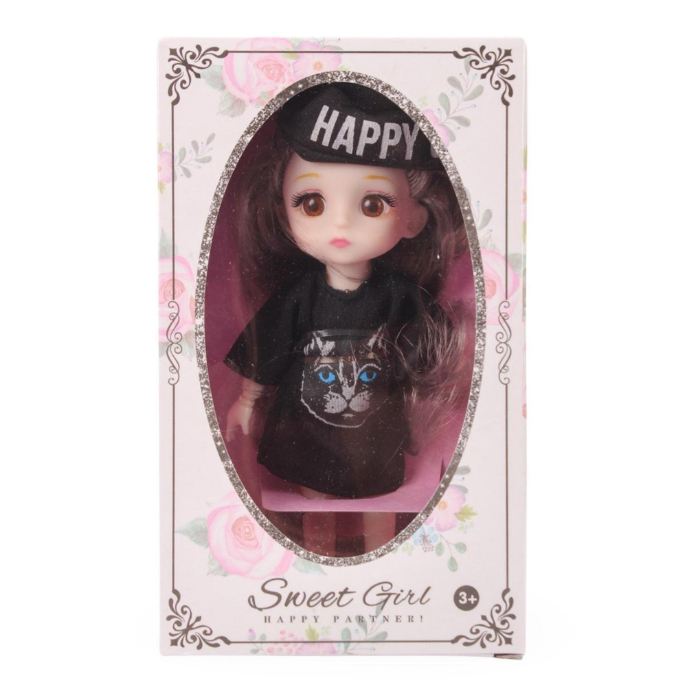 Кукла классическая 17см, коробка 3396-143