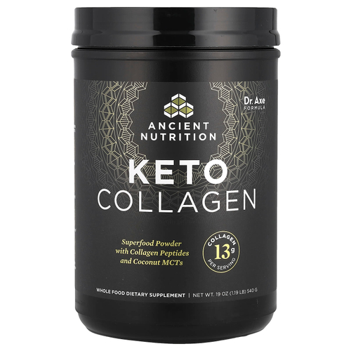 Ancient Nutrition, Keto Collagen, 540 г (1,19 фунта)