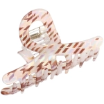 Заколка - краб для волос «AKS-EMPIRE», петля, микс 6 цветов, 7,8*4,5см