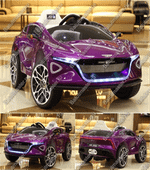 Детский электромобиль "Bentley" фиолетовый, стандартная комплектация