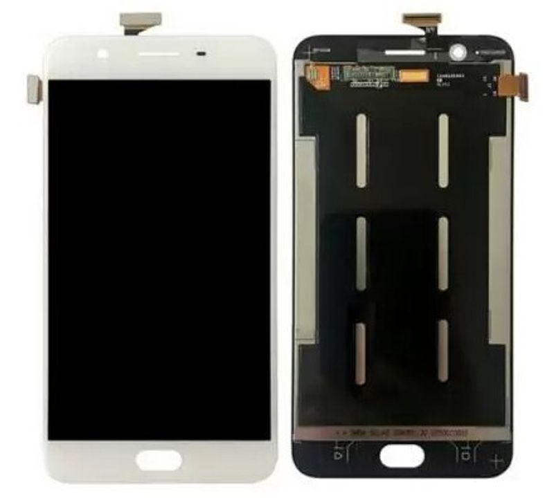Дисплей для OPPO A59 в сборе с тачскрином на рамке (White)