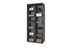 Шкаф двухстворчатый Стоун С23 (полки) ЛДСП, MODERN, г. Ижевск