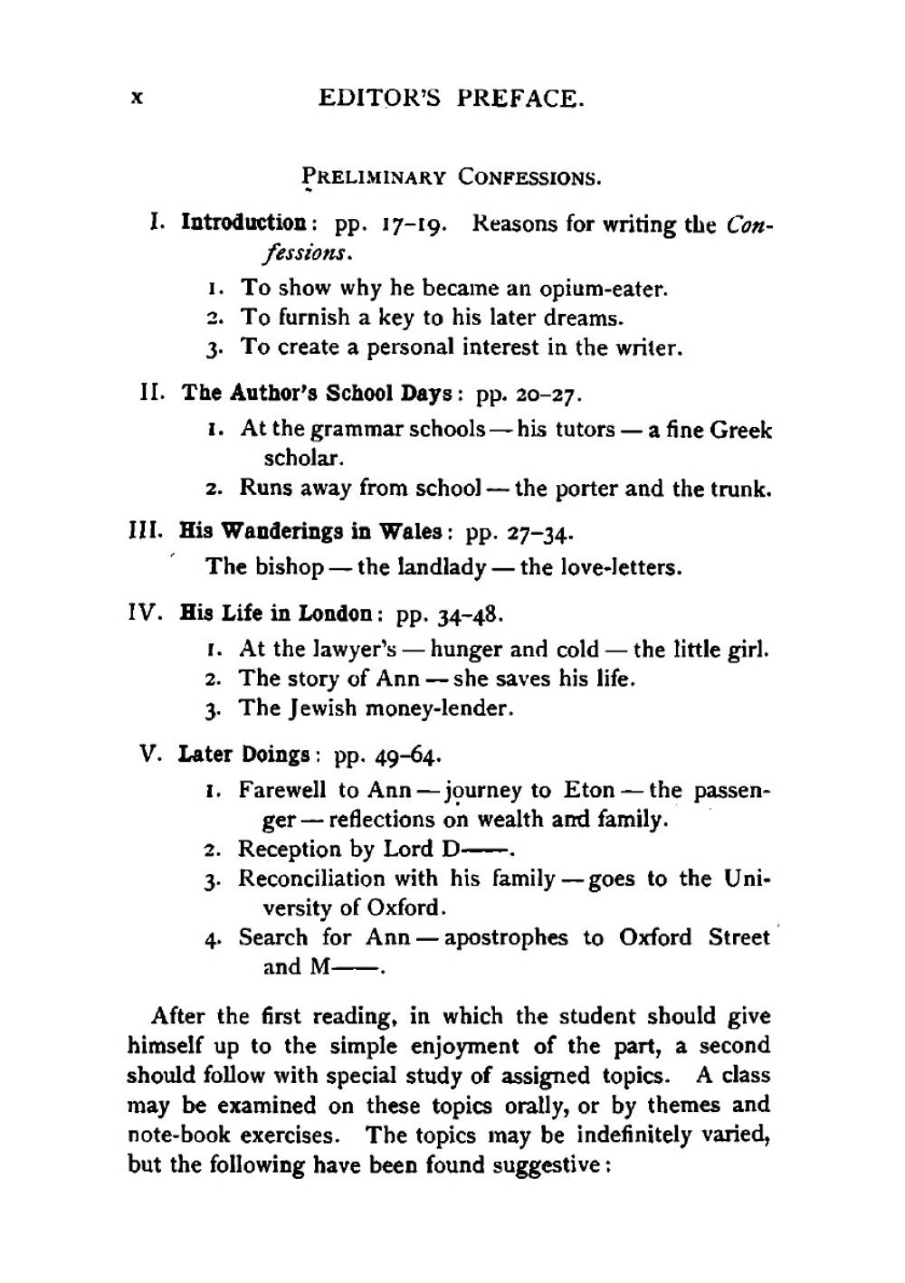 De Quincey's Confessions of an English opium-eater | Thomas de Quincey