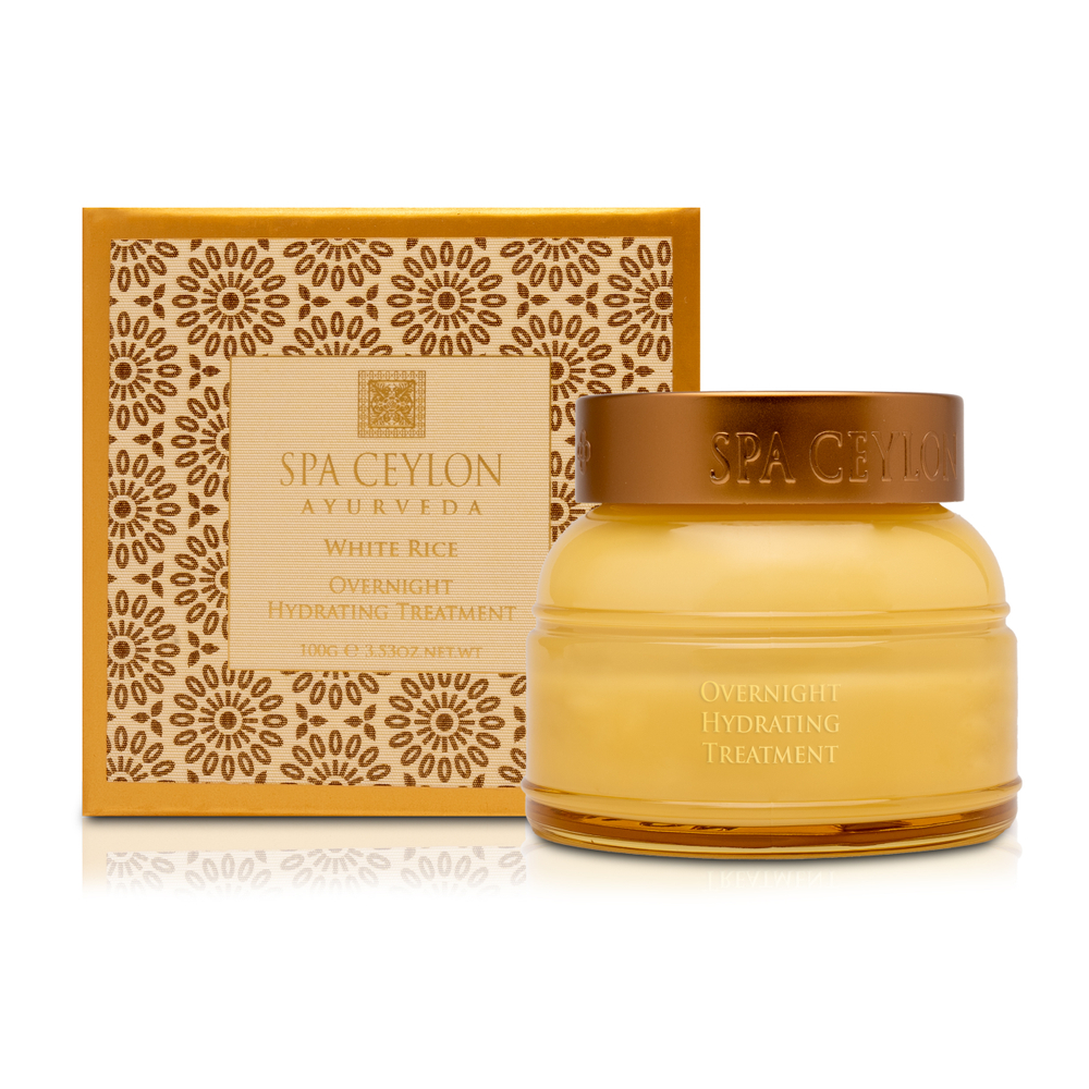 Ночная увлажняющая маска "БЕЛЫЙ РИС"