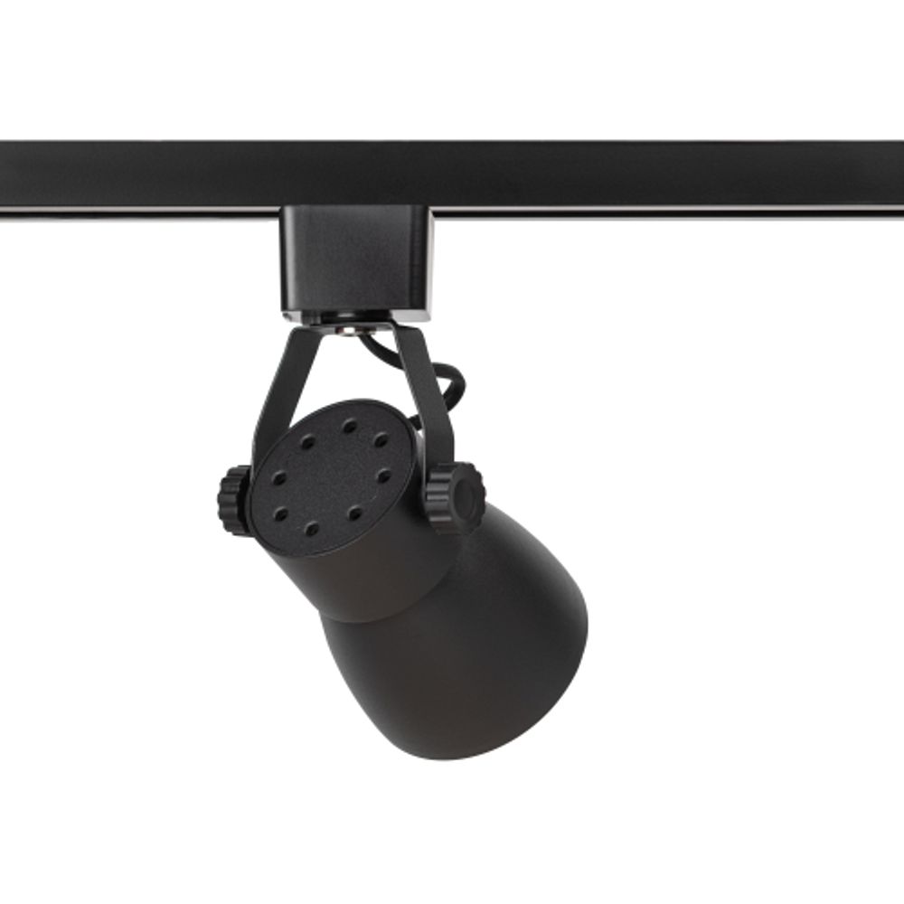 Трековый светильник однофазный ЭРА TR38-GU10 BK под лампу GU10 черный