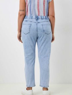 Джинсы на резинке