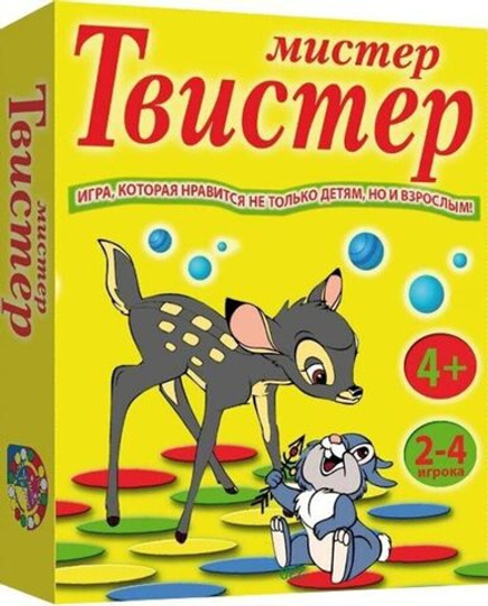 Игра настольная "Мистер-твистер" поле 159*112 см 4+