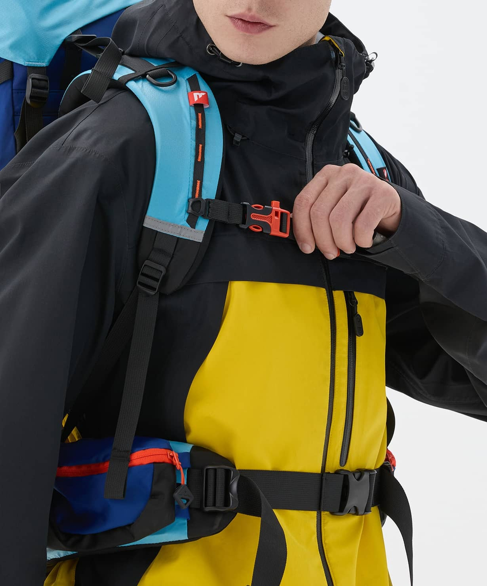 Рюкзак Hiking Ascent, голубой/синий, 55+10 л