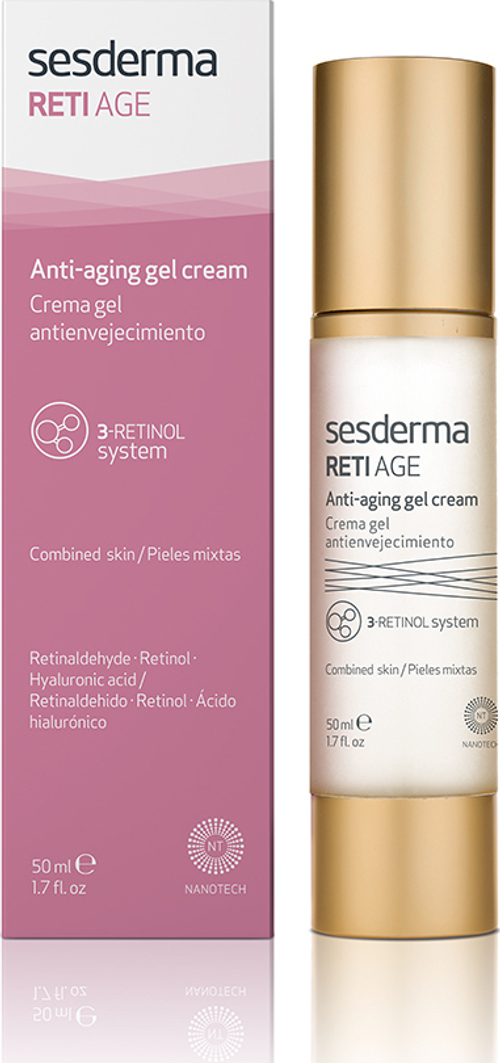 Sesderma RETI AGE Anti-aging Gel-cream - Крем-гель антивозрастной, 50 мл