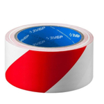 Лента сигнальная 50 мм 25 м бело-красная Зубр Профессионал