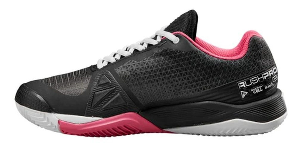 Женские Кроссовки теннисные Wilson Rush Pro 4.0 Clay - black/hot pink/white