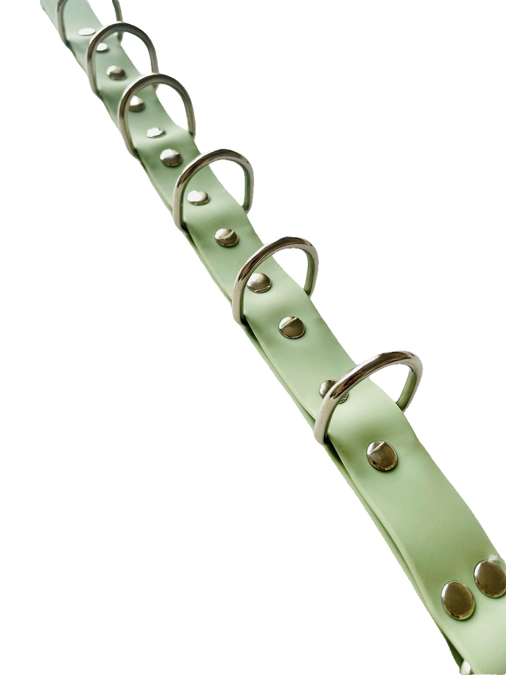 Ринговка для груминга Удлинитель для груминг стола, перестежка для ринговки из биотана 50 см , 25 мм оливковый