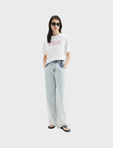 Футболка KARL LAGERFELD JEANS Reg Floral Logo Tee
