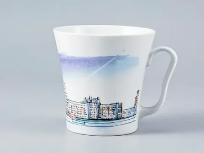 Бокал форма Ленинградский 2 рисунок Высотка на Котельнической наб. арт. 80.35002.00.1