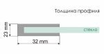 Душевой уголок WasserKRAFT Main 41S14 80x110