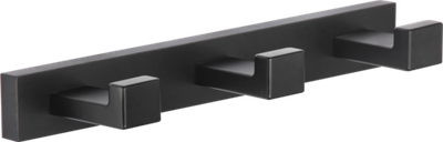 88053-C П/держатель 3 крючка (ЧЕРНЫЙ) GANZER (20/1шт)