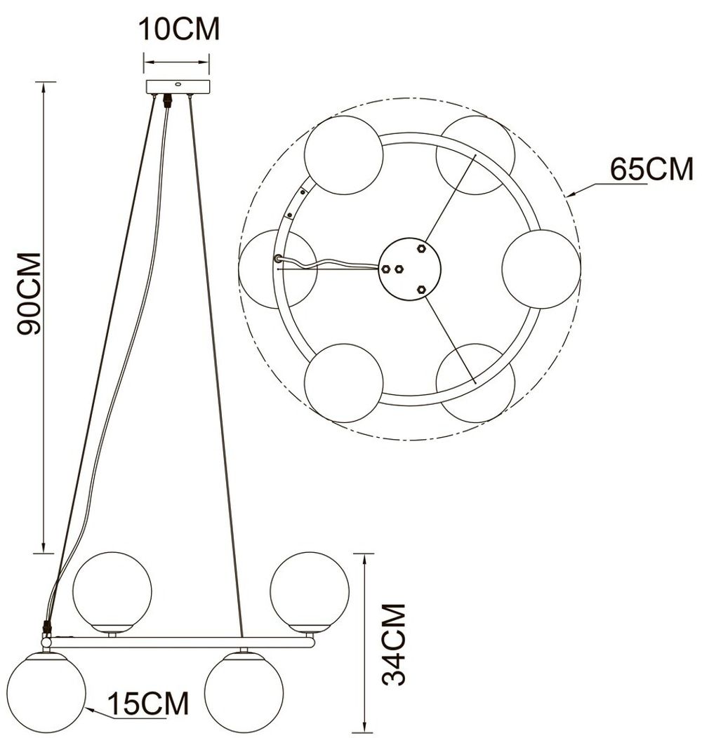 Подвесная люстра Arte Lamp