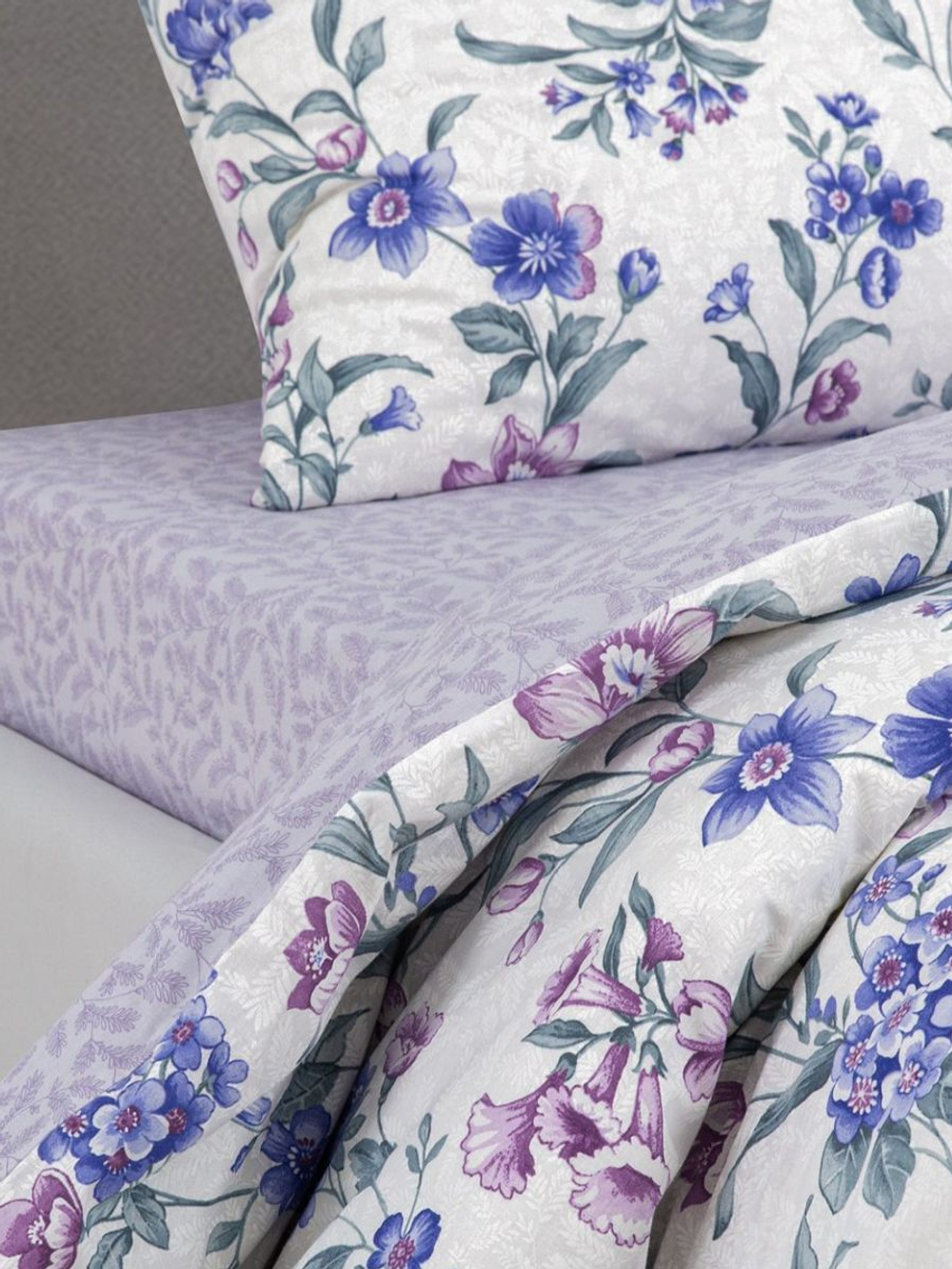 Постельное белье семейное, постельное бельё поплин, наволочки 70х70, 2 пододеяльника