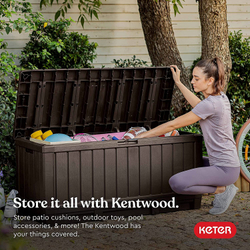 Пластиковый сундук Keter Kentwood 350 л brown