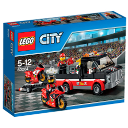 LEGO City: Перевозчик гоночных мотоциклов 60084 — Racing Bike Transporter — Лего Сити Город