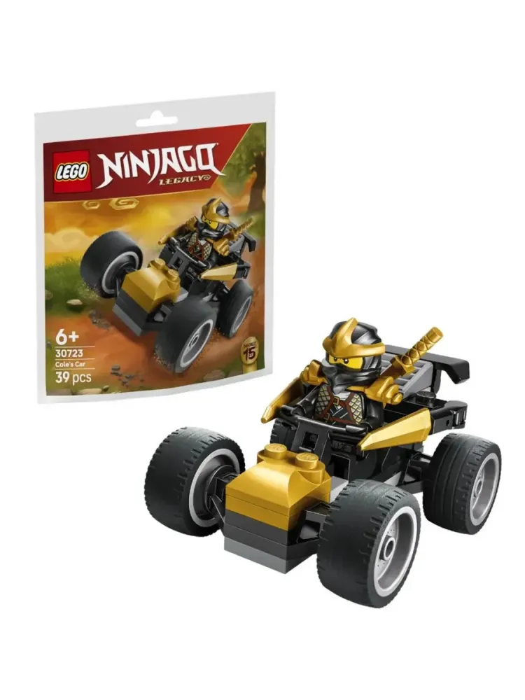 Конструктор Ninjago 30723 Машина ниндзя Коула