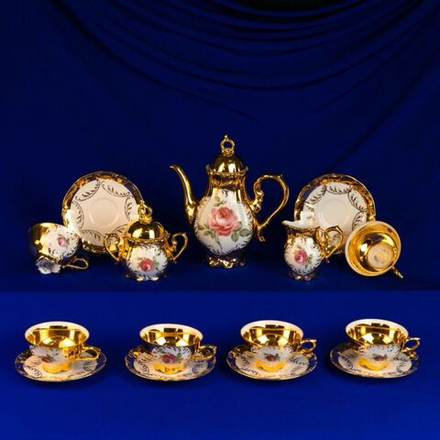 Винтажный кофейный сервиз