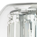 753634 Бра ACQUARIO 3х20W G4 12V ХРОМ хрусталь+стекло