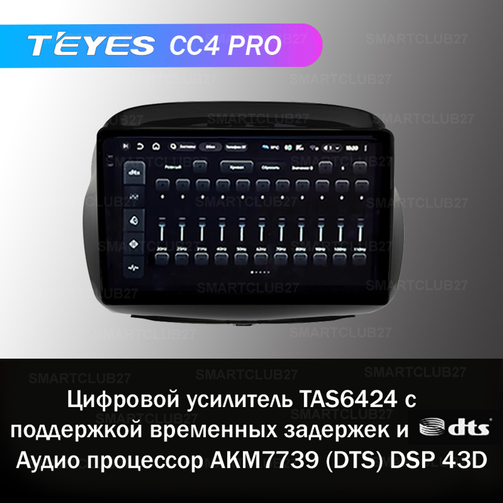 Teyes CC4 Pro 10,2" для Honda Edix 2004-2009