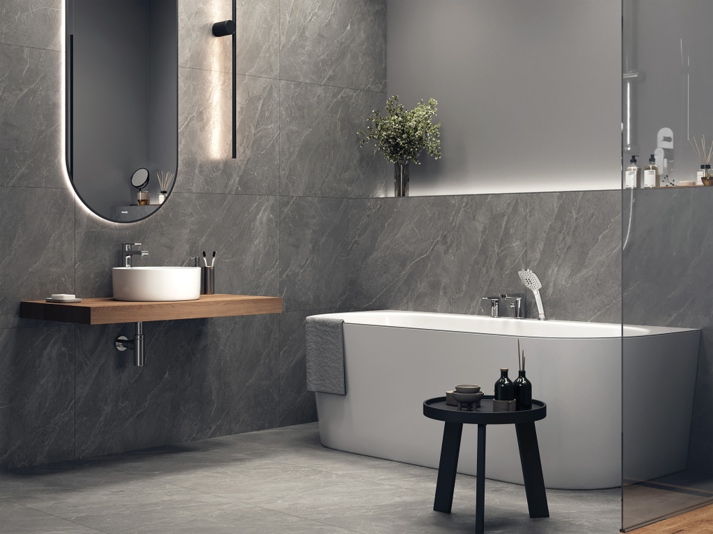 CAMBIO Cерый 600*1200 керамогранит матовый