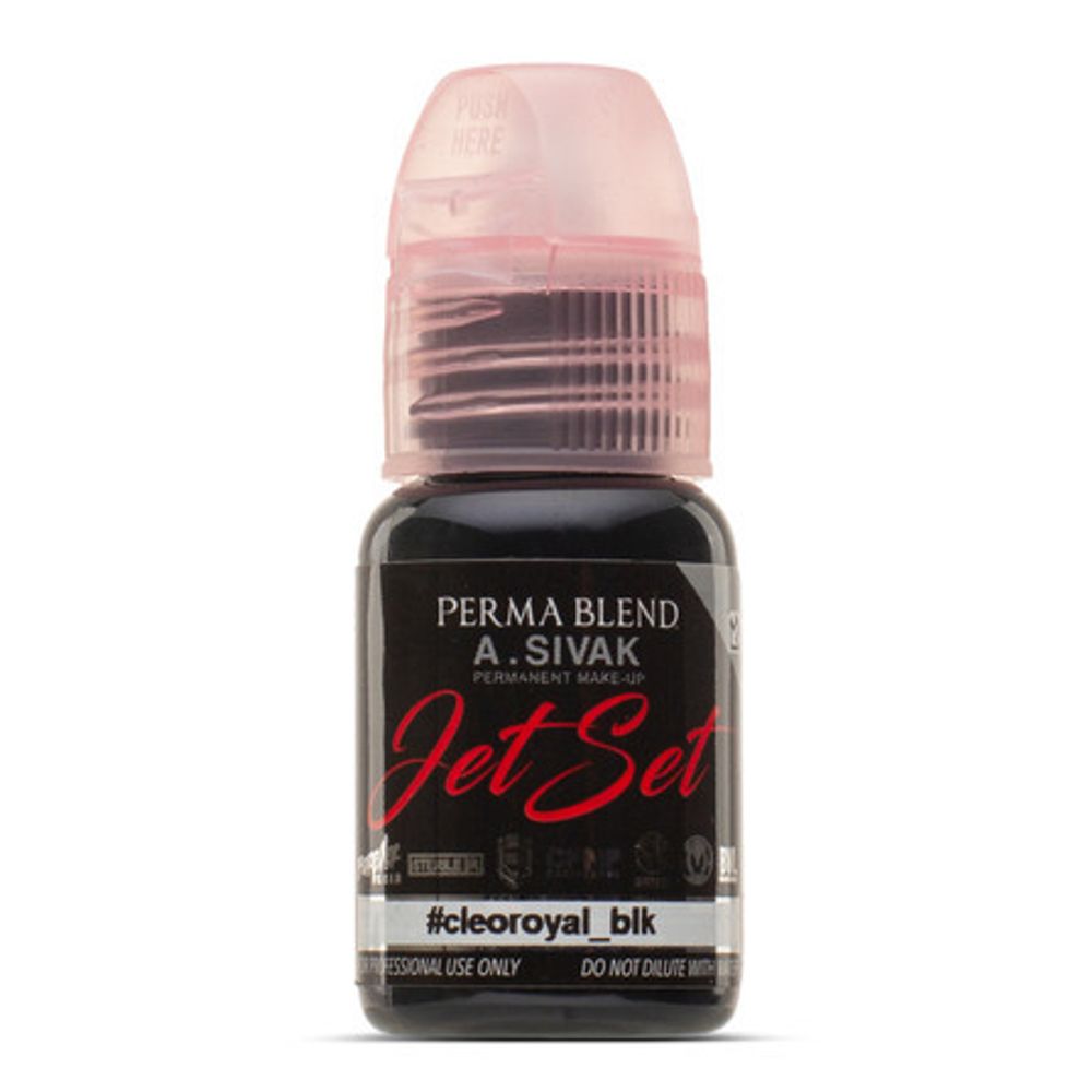 Пигмент Perma Blend Cleo Royal Black, 15мл.