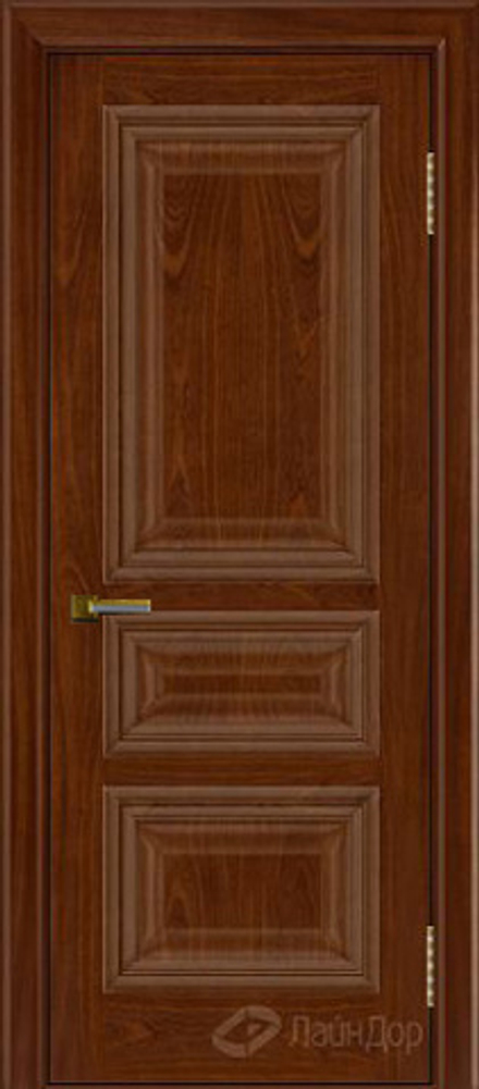 Межкомнатная дверь ЛайнДор Агата ДГ 10 Красное дерево